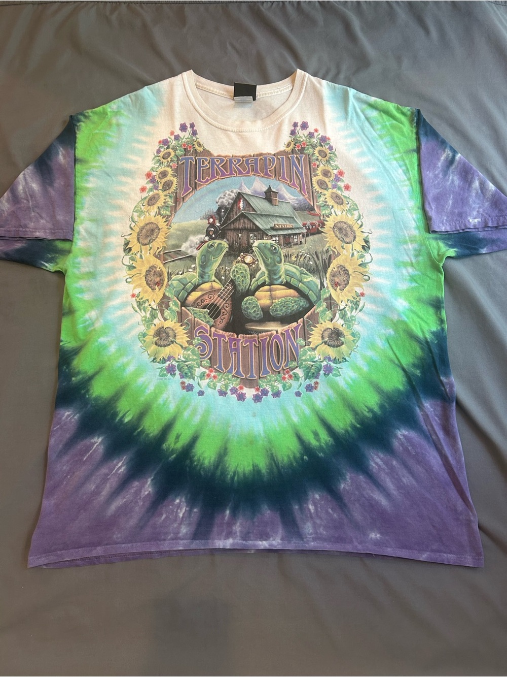 Vintage 1999 Liquid Blue / Grateful Dead / Terrapin Station T Shirt